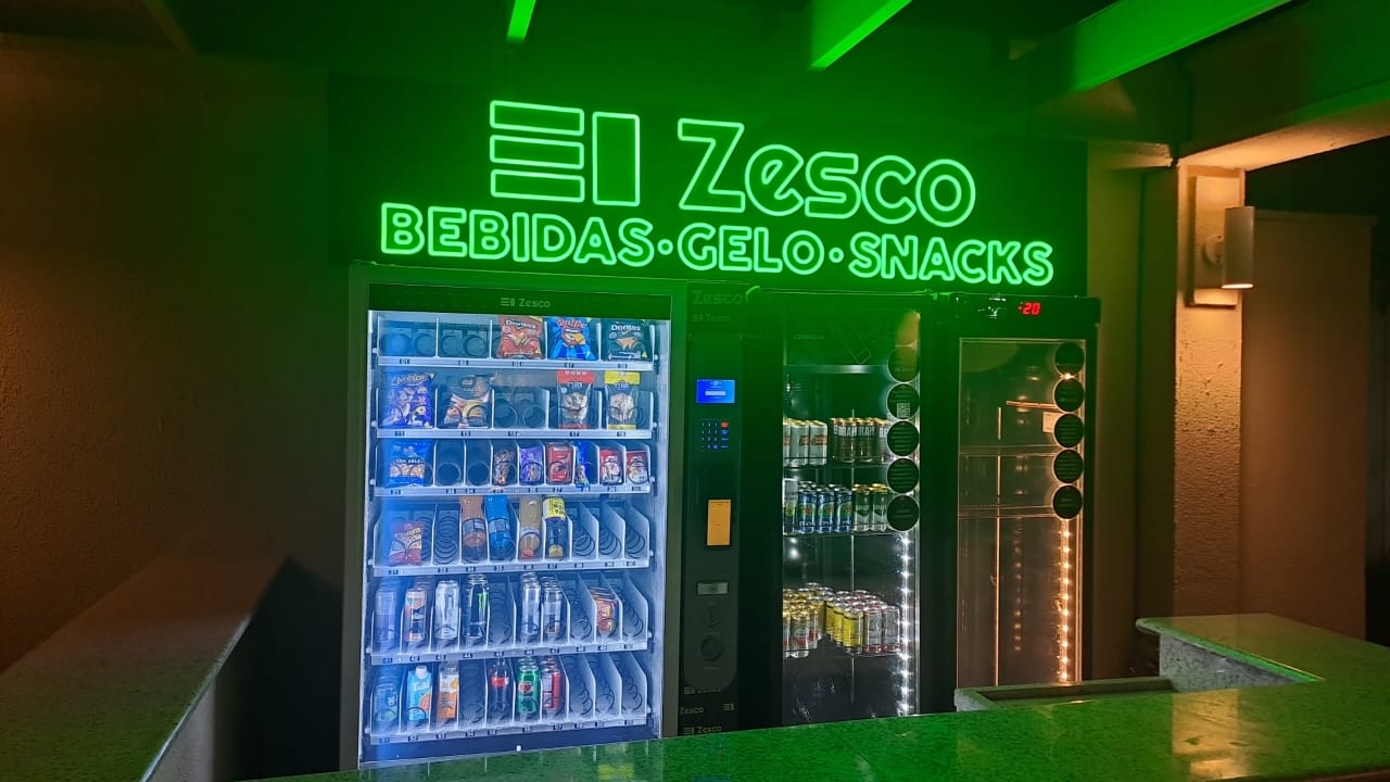 Área de lazer do condomínio com Mercado Autônomo Zesco