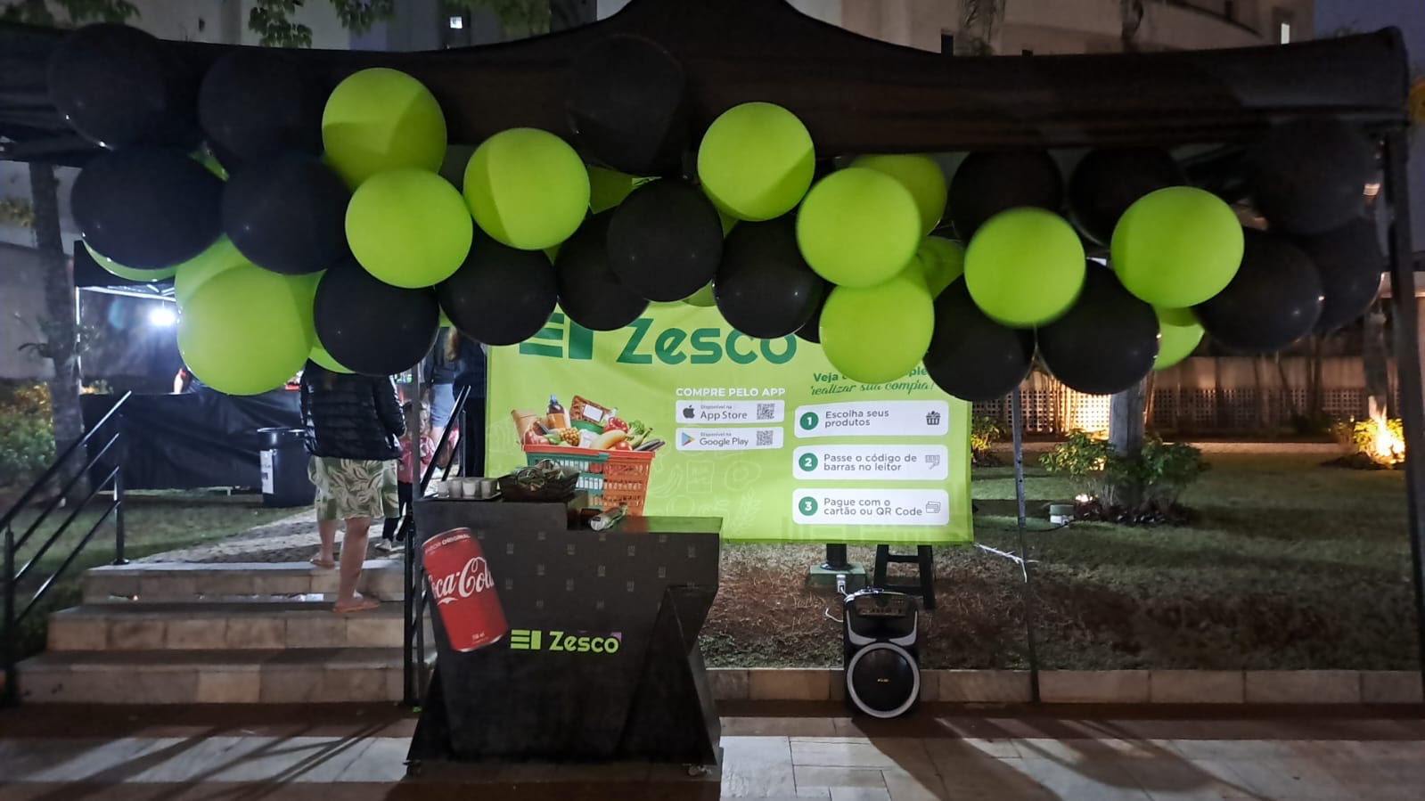 Ação temática Zesco no condomínio